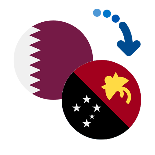 ¿Cómo mandar dinero de Qatar a Papúa Nueva Guinea?