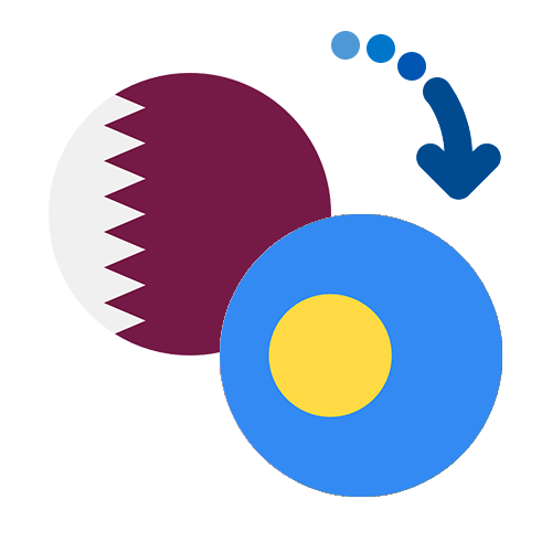 How to send money from Qatar to Palau