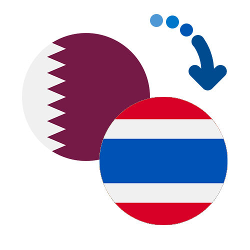 ¿Cómo mandar dinero de Qatar a Tailandia?