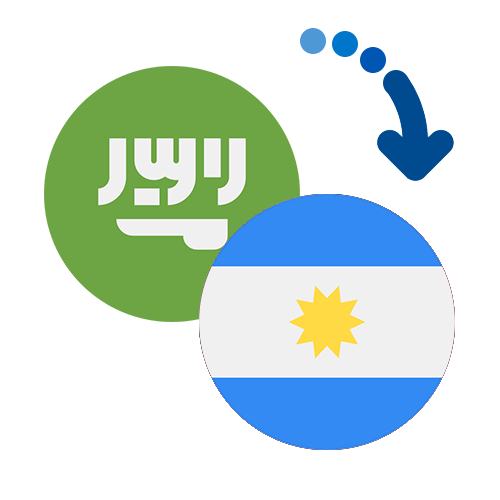 Wie kann man online Geld von Saudi-Arabien nach Argentinien senden?