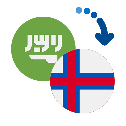 Wie kann man online Geld von Saudi-Arabien auf die Färöer Inseln senden?