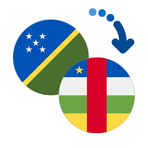Wie kann man online Geld von den Salomon-Inseln in die Zentralafrikanische Republik senden?