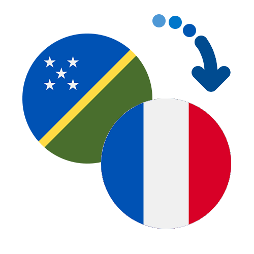 Wie kann man online Geld von den Salomon-Inseln nach Frankreich senden?