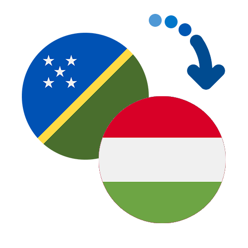 Wie kann man online Geld von den Salomon-Inseln nach Ungarn senden?