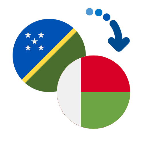 Wie kann man online Geld von den Salomon-Inseln nach Madagaskar senden?