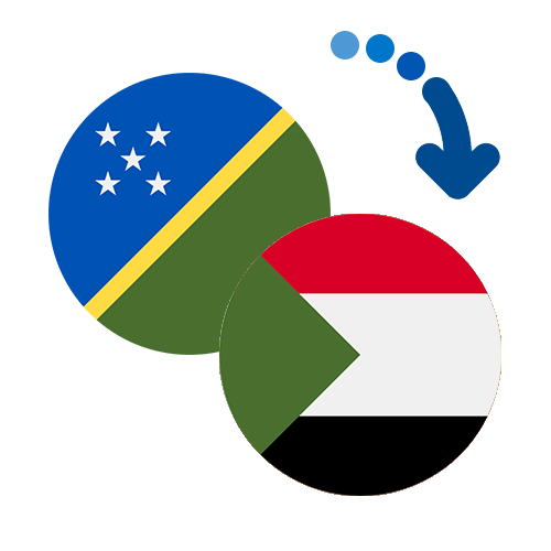 ¿Cómo mandar dinero de las Islas Salomón a Sudán?