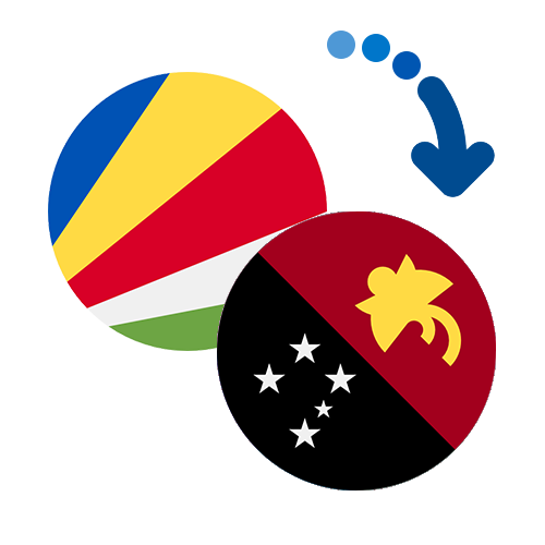 Wie kann man online Geld von den Seychellen nach Papua-Neuguinea senden?
