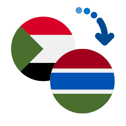 Wie kann man online Geld von Sudan nach Gambia senden?