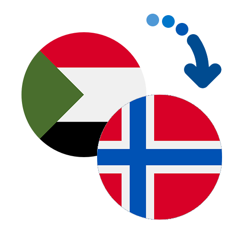 Wie kann man online Geld von Sudan nach Norwegen senden?