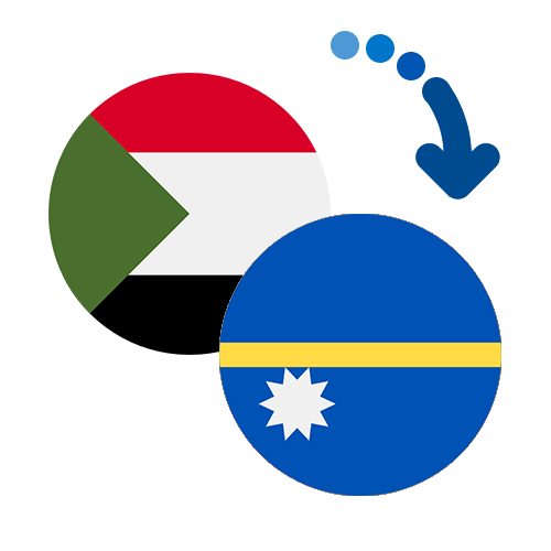 ¿Cómo mandar dinero de Sudán a Nauru?
