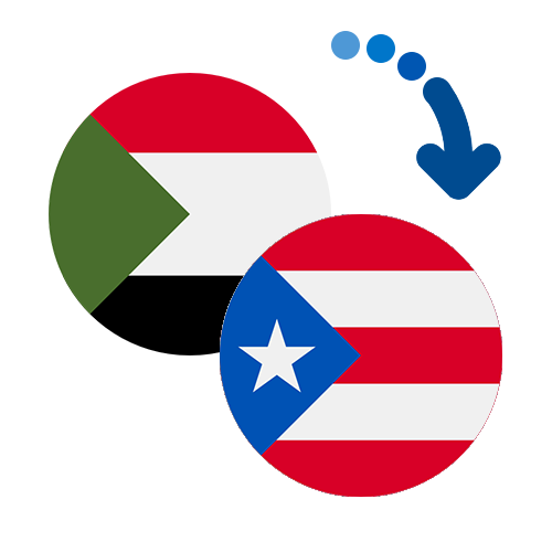 How to send money from Sudan to Puerto Rico