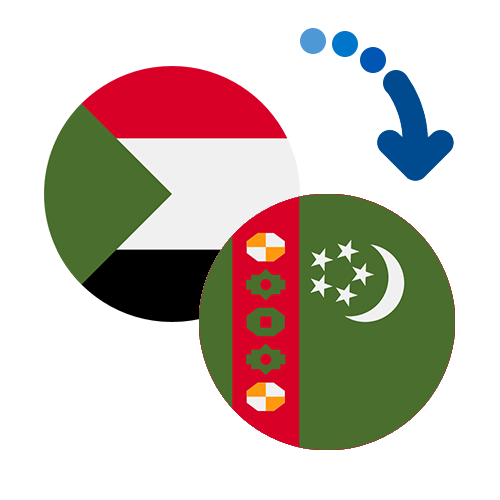 ¿Cómo mandar dinero de Sudán a Turkmenistán?