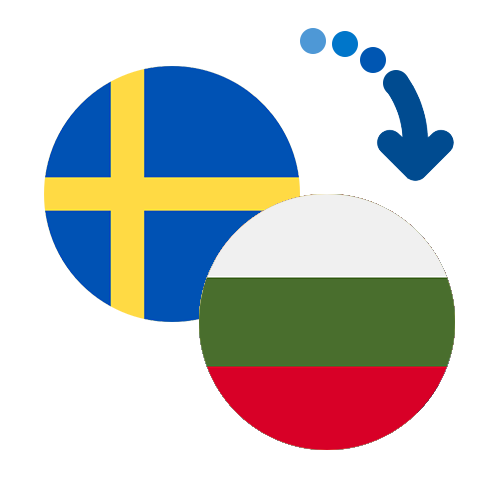 Wie kann man online Geld von Schweden nach Bulgarien senden?