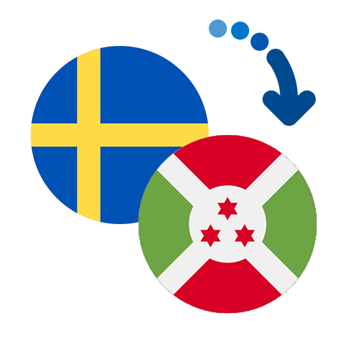 ¿Cómo mandar dinero de Suecia a Burundi?