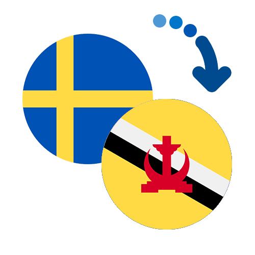 How to send money from Sweden to Brunei Darussalam