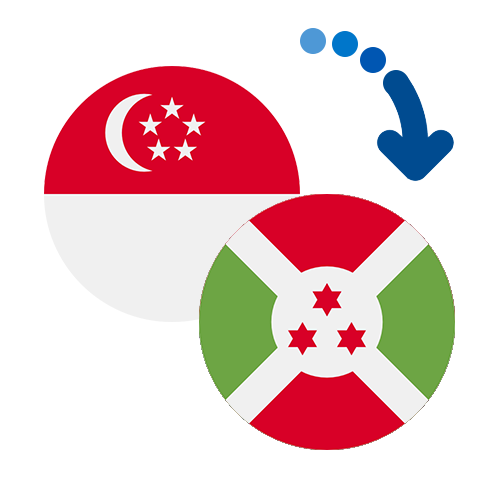 ¿Cómo mandar dinero de Singapur a Burundi?