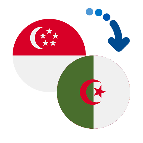 Wie kann man online Geld von Singapur nach Algerien senden?