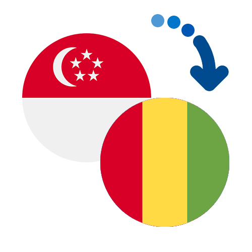 Wie kann man online Geld von Singapur nach Guinea senden?