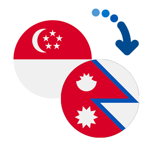 Wie kann man online Geld von Singapur nach Nepal senden?