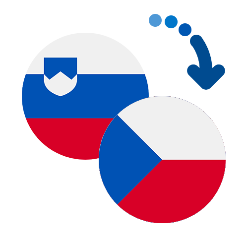 Wie kann man online Geld von Slowenien in die Tschechische Republik senden?