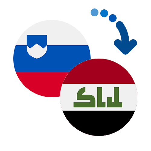 Wie kann man online Geld von Slowenien in den Irak senden?