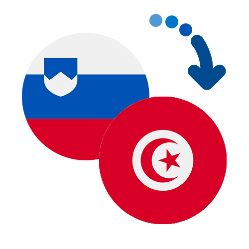 Wie kann man online Geld von Slowenien nach Tunesien senden?