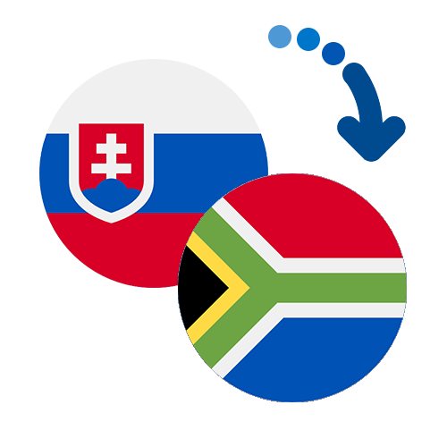 ¿Cómo mandar dinero de Eslovaquia a Sudáfrica?