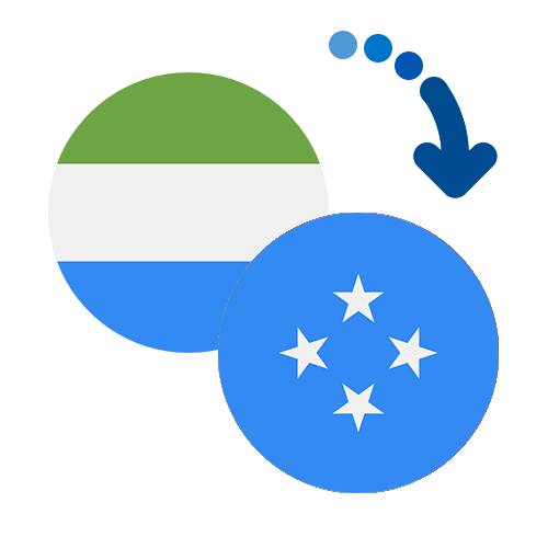 ¿Cómo mandar dinero de Sierra Leona a Micronesia?