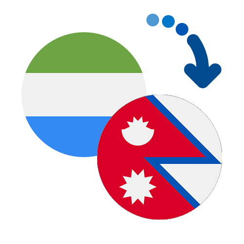 Wie kann man online Geld von Sierra Leone nach Nepal senden?
