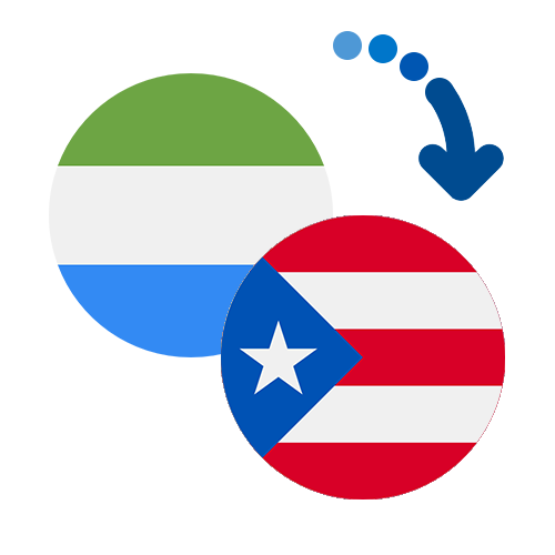 ¿Cómo mandar dinero de Sierra Leona a Puerto Rico?