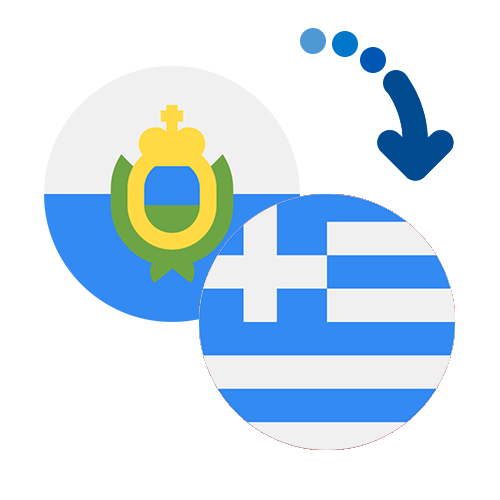 Wie kann man online Geld von San Marino nach Griechenland senden?
