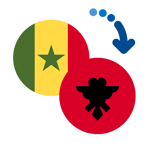 Как перевести деньги из Сенегала в Албанию