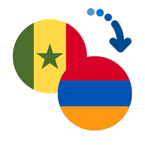 ¿Cómo mandar dinero de Senegal a Armenia?