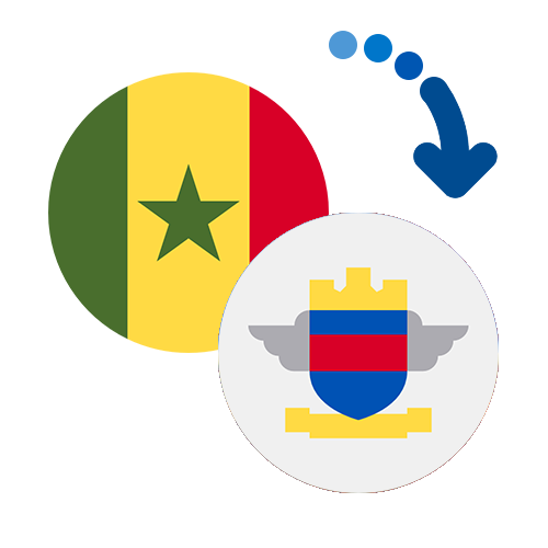 Как перевести деньги из Сенегала в Сен-Бартоломи