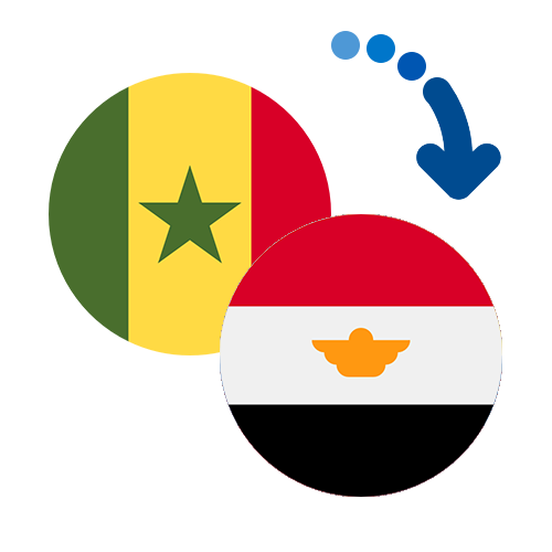 ¿Cómo mandar dinero de Senegal a Egipto?