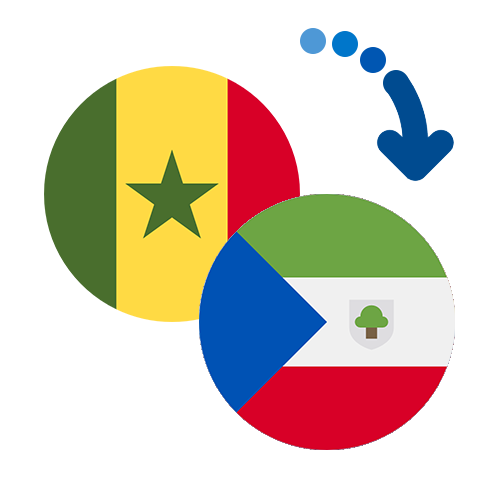 Wie kann man online Geld von Senegal nach Äquatorialguinea senden?