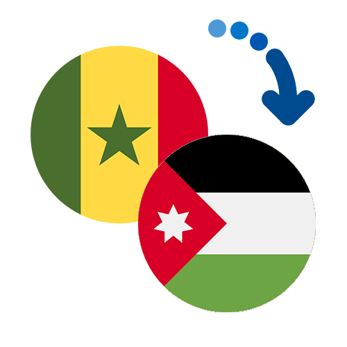 ¿Cómo mandar dinero de Senegal a Jordania?