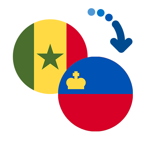 ¿Cómo mandar dinero de Senegal a Liechtenstein?