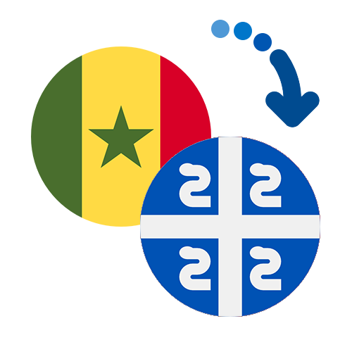Wie kann man online Geld von Senegal nach Martinique senden?