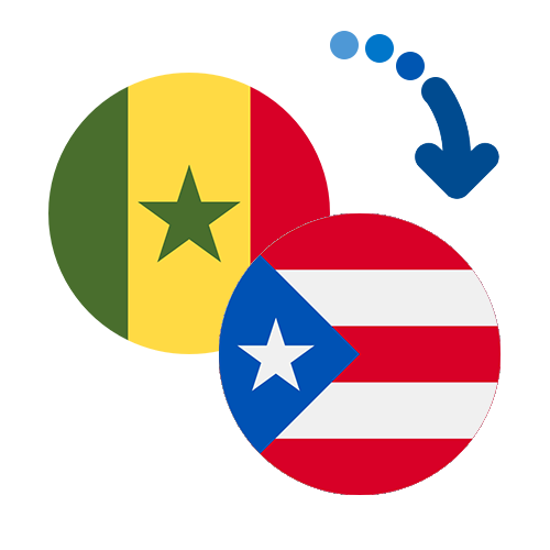 ¿Cómo mandar dinero de Senegal a Puerto Rico?