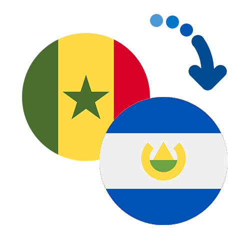 Wie kann man online Geld von Senegal nach El Salvador senden?