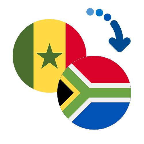 ¿Cómo mandar dinero de Senegal a Sudáfrica?