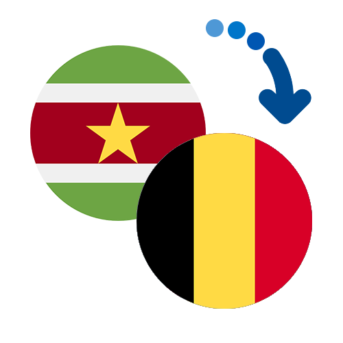 Jak wysłać pieniądze z Surinamu do Belgii online?