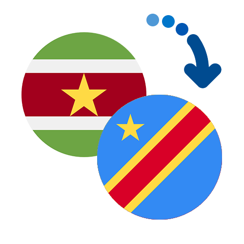 Jak wysłać pieniądze z Surinamu do Demokratycznej Republiki Konga online?