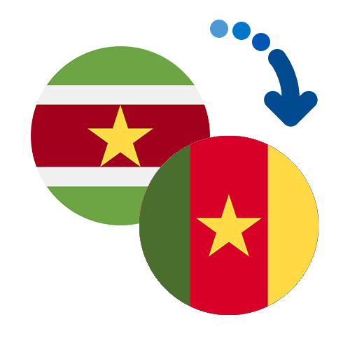 How to send money from Suriname to Cameroon