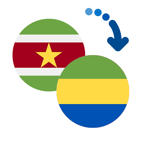 Jak wysłać pieniądze z Surinamu do Gabonu online?