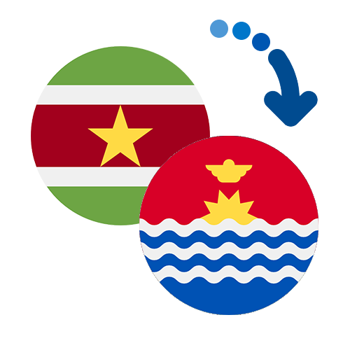 Jak wysłać pieniądze z Surinamu do Kiribati online?