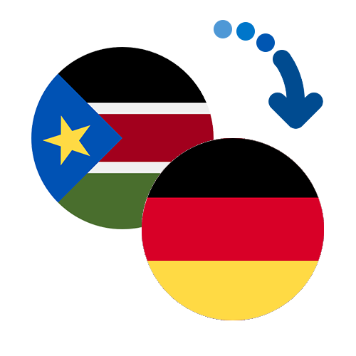 ¿Cómo mandar dinero de Sudán del Sur a Alemania?