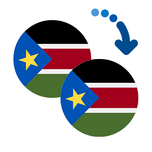 Wie kann man online Geld von Südsudan nach Südsudan senden?