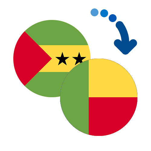 Как перевести деньги из Сан-Томе и Принсипи в Бенин